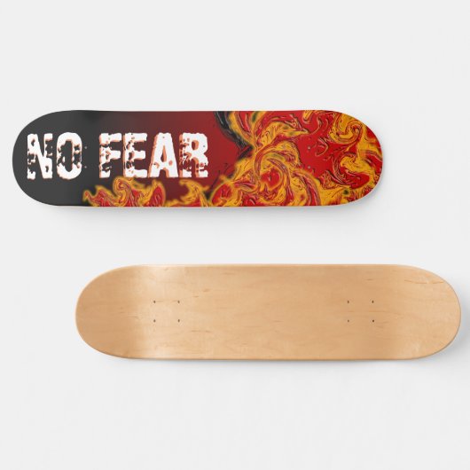 No Fear Skateboard (Horizontal)