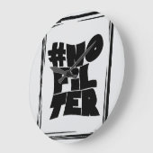 #no Filter Große Wanduhr (Winkel)