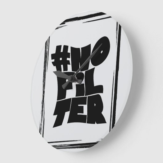 #no Filter Große Wanduhr (Winkel)