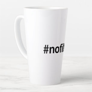 NO FILTER Hashtag Milchtasse