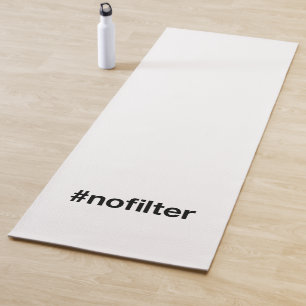 NO FILTER Hashtag Yogamatte