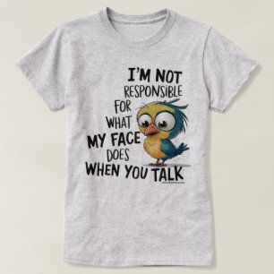 No Filter T-Shirt - Freches Grafik T-Shirt