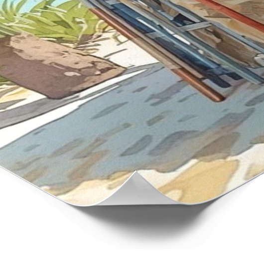 No fish today bonaire poster (Ecke)