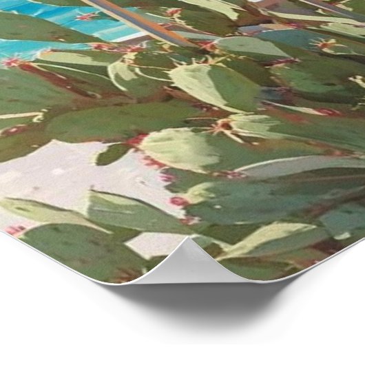 No fish today bonaire poster (Ecke)