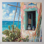 No fish today bonaire poster (Vorne)