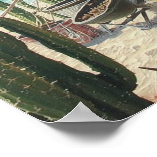 No fish today bonaire poster (Ecke)