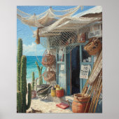 No fish today bonaire poster (Vorne)