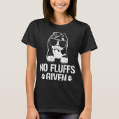 No Fluffs Given Doodle Dog Sheepadoodle T-Shirt (Vorderseite)