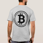 NO FOMO Bitcoin Crypto T - Shirt (Rückseite)