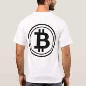 NO FOMO Bitcoin Crypto T - Shirt (Rückseite)