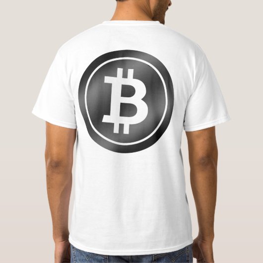 NO FOMO Crypto Bitcoin Geschenk T - Shirt (Rückseite)