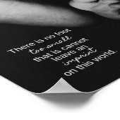 "No Foot too Small" - Unterstützung von Fehlgeburt Poster (Ecke)