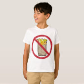 No Fries Sign T-Shirt (Vorne ganz)