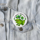 No Frog Kissing St. Patrick's Day Button (Beispiel)