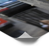 NO FUN Pole Graffiti Urban Fotografy New York NY Poster (Ecke)