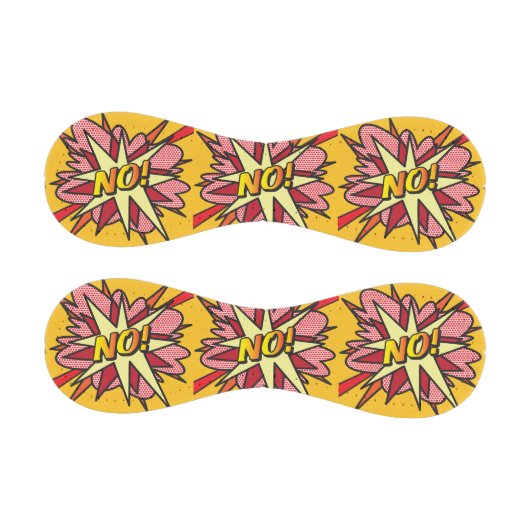 NO Fun Retro Comic Pop Kunst Baseball (Paneele)