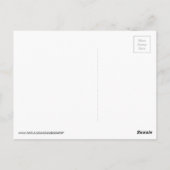 NO Fun Retro Comic Pop Kunst Postkarte (Rückseite)