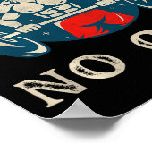 No Gift No Lift Funny Workout Santa Christmas Gym  Poster (Ecke)