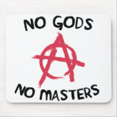 No Gods No Masters Mousepad (Vorne)