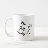 No Golf Today Funny Sad Stickman Meme Golfer Kaffeetasse (Links)