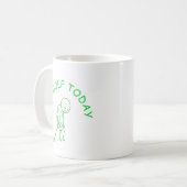 No Golf Today | Golf Lover Humor Gift Kaffeetasse (Vorderseite Links)