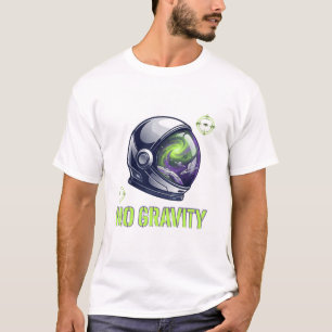 No Gravity Space Astronaut Gamer T-Shirt   Neon 