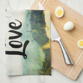 No Greater Liebe John 15:13 Schreib-Handtücher Geschirrtuch (Viertel Falte)