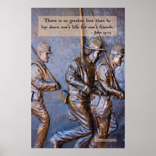 No Greater Love 2026 Art Show Poster (Vorne)