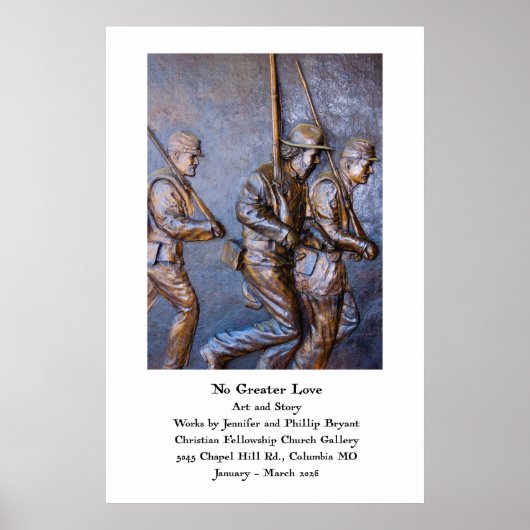 No Greater Love 2026 Art Show Poster (Vorne)