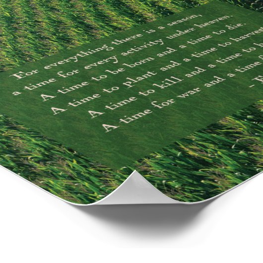 No Greater Love Poster (Ecke)