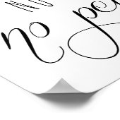 No Grit No Pearl Poster (Ecke)