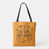 No Guts Just Groove Halloween Dancing Skeletons Tasche (Rückseite)