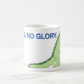 NO GUTS, NO GLORY by Sandra Boynton Kaffeetasse (Mittel)