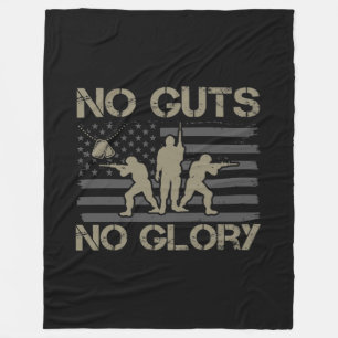 No Guts No Glory Fleecedecke