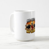No Guts, No Glory: Motivational & Success Mindset Kaffeetasse (Vorderseite Links)