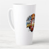 No Guts, No Glory: Motivational & Success Mindset Milchtasse (Linke Ecke)