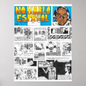 No Hablo Español Poster (Vorne)