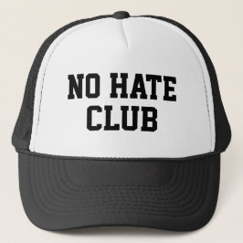 No Hate Club Truckerkappe