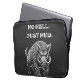 No Heaven. No Hell. Just Mud. Laptopschutzhülle (Vorderseite Links)