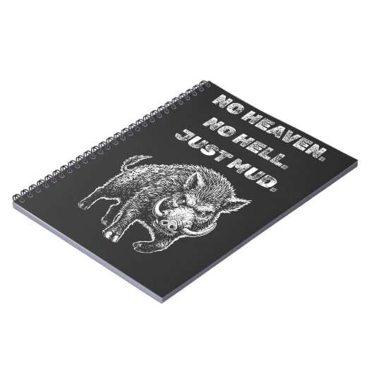 No Heaven. No Hell. Just Mud. Notizblock (Linke Seite)