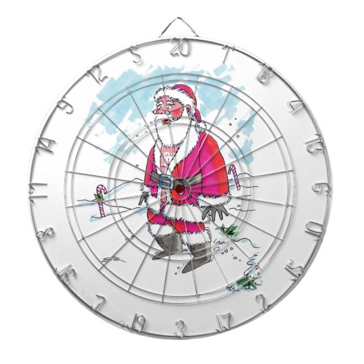 No Ho Ho Ho Dartboard Dartscheibe (vorne)