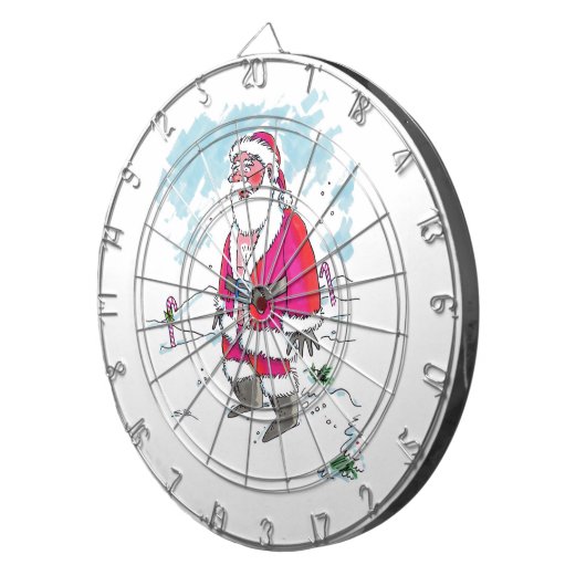 No Ho Ho Ho Dartboard Dartscheibe (Vorderseite rechts)