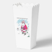No Ho Ho Ho mit Text-Popcornboxen Geschenkschachtel (Vorderseite)