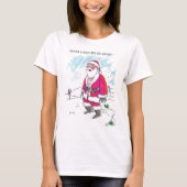 No Ho-Ho w text women white T - Shirt (Vorderseite)