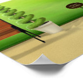 "No Hogs Zullowns" Funny Dog Poo in Beautiful Park Poster (Ecke)