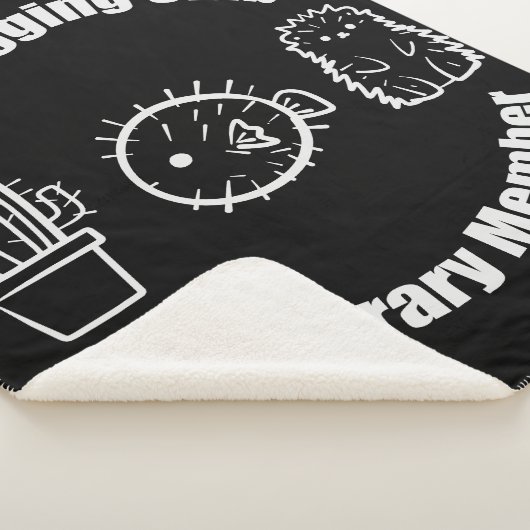 No Hugging Club Sherpadecke (3/4)