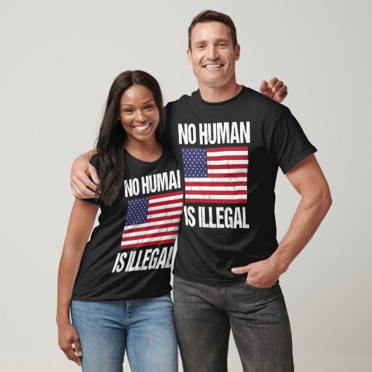 No human is illegal T-Shirt (Unisex)