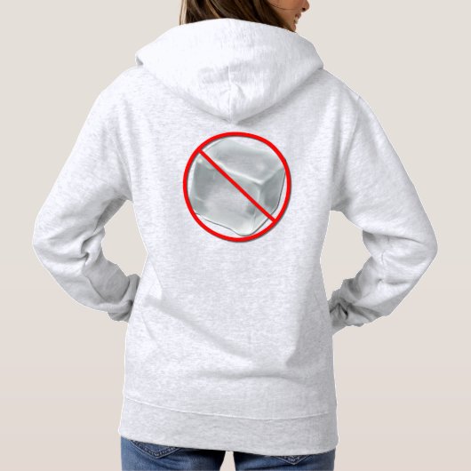 NO I.C.E. HOODIE (Rückseite)
