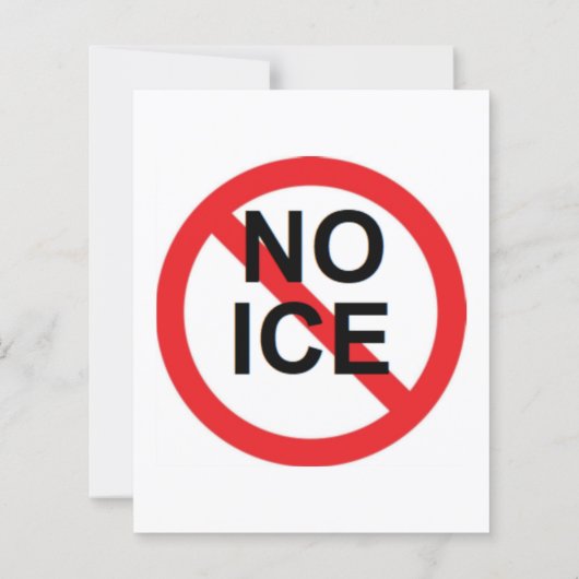NO ICE  (Rückseite)