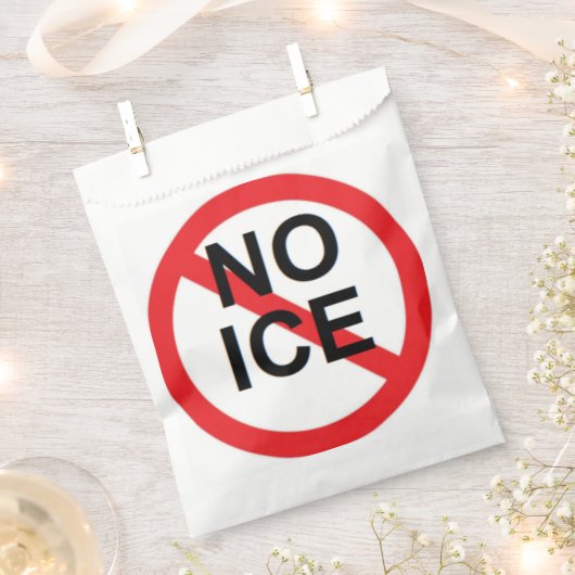 NO ICE  GESCHENKTÜTCHEN (Ausgeschnitten)